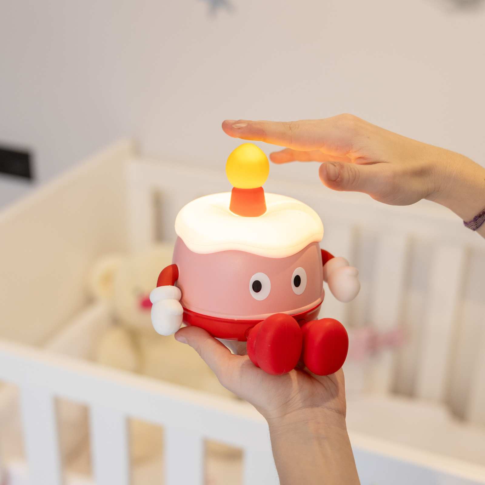 Cake night light lamp