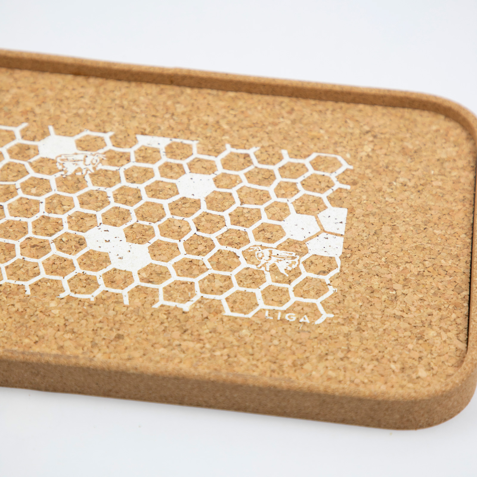 Tablette CORK HONEY COMB 30x20 cm