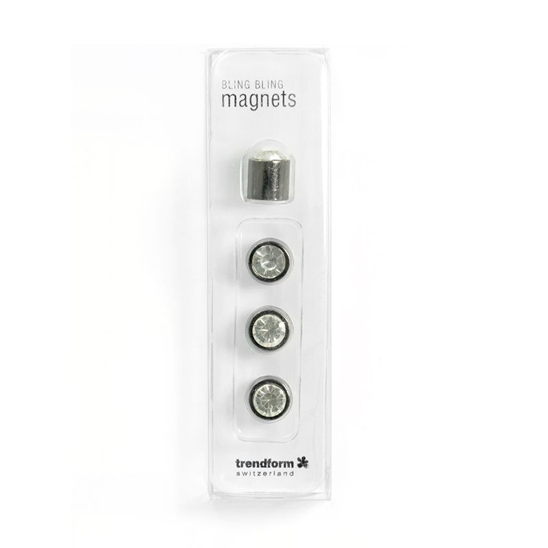 Magnete BLING BLING 4er Set anthrazit 