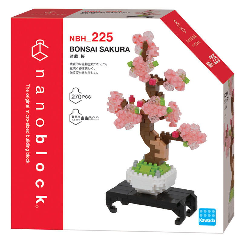 Sights NANOBLOCK Bonsai Sakura 
