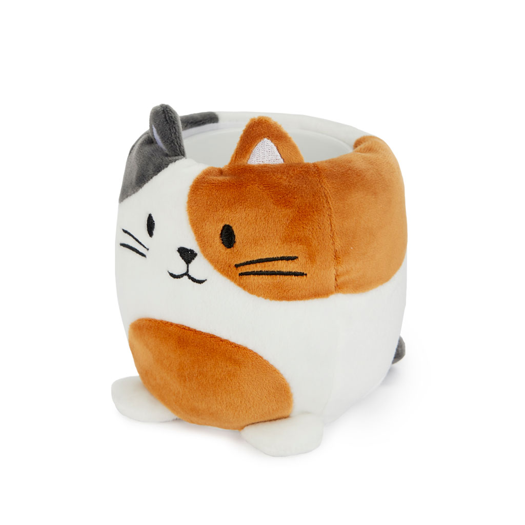 Support-stylo FLUFFY KITTY CALICO 