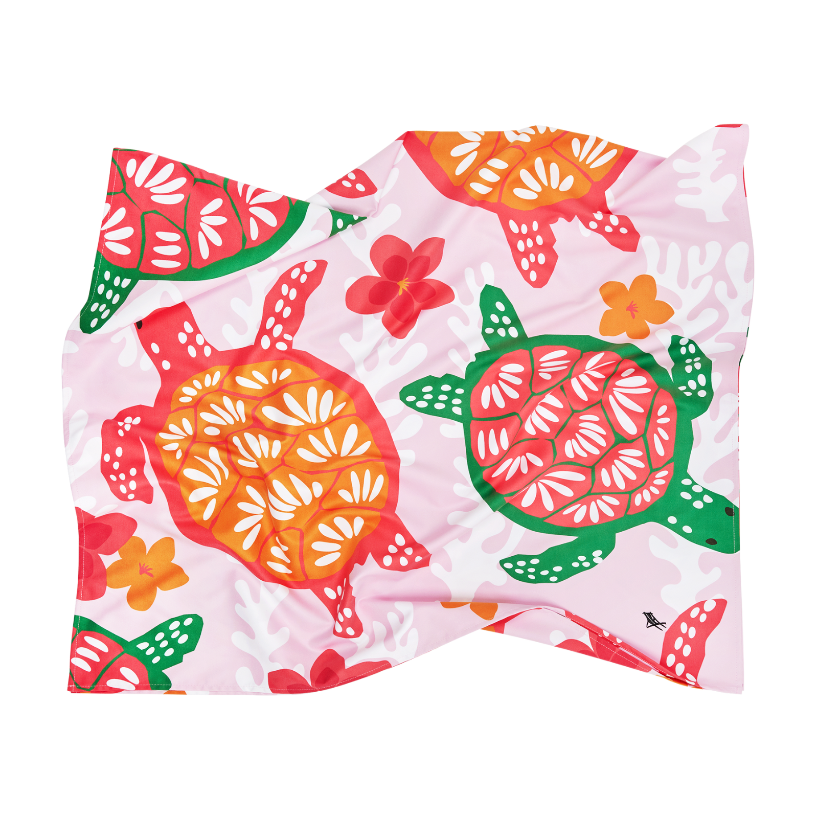 Towel KIDS M Turtley Tropical 