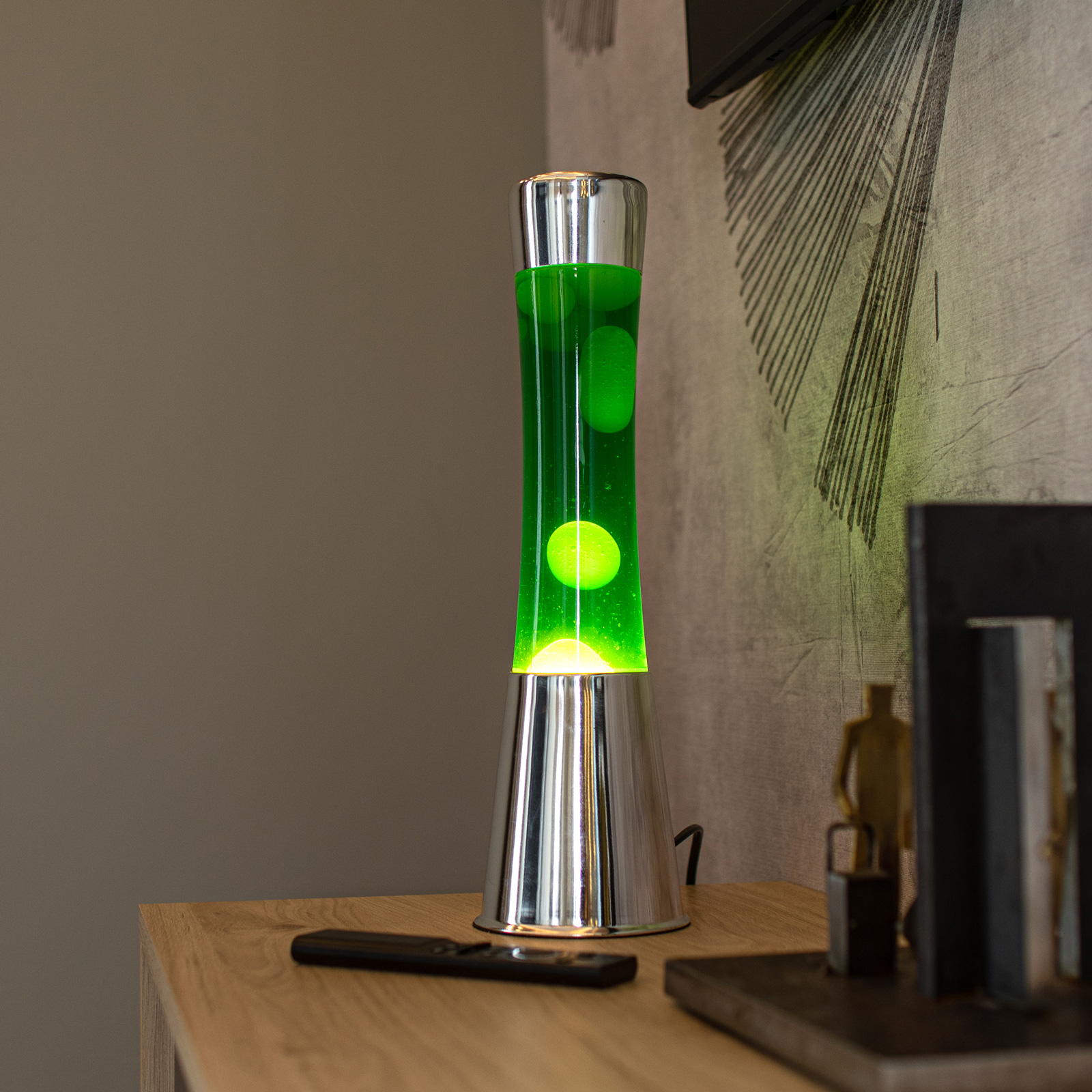 Lava Lamp TOWER green 