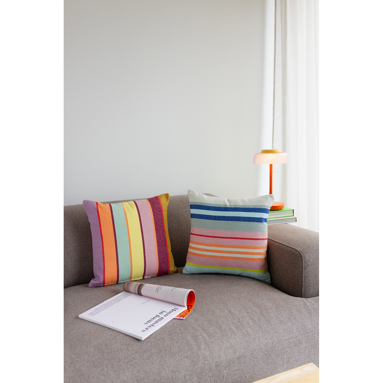 Coussin en coton Livo