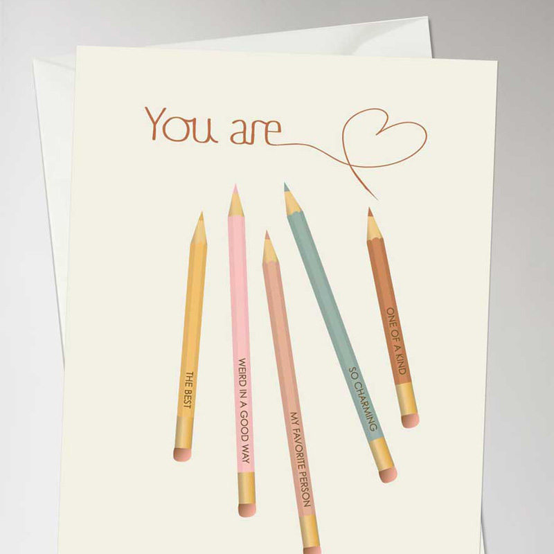 Greeting card You are... 