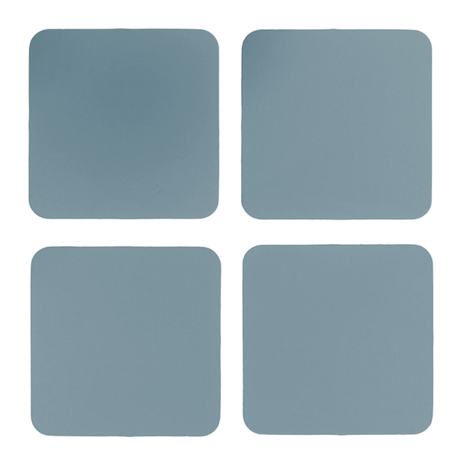 Ruca Square Coasters (x4) Blue