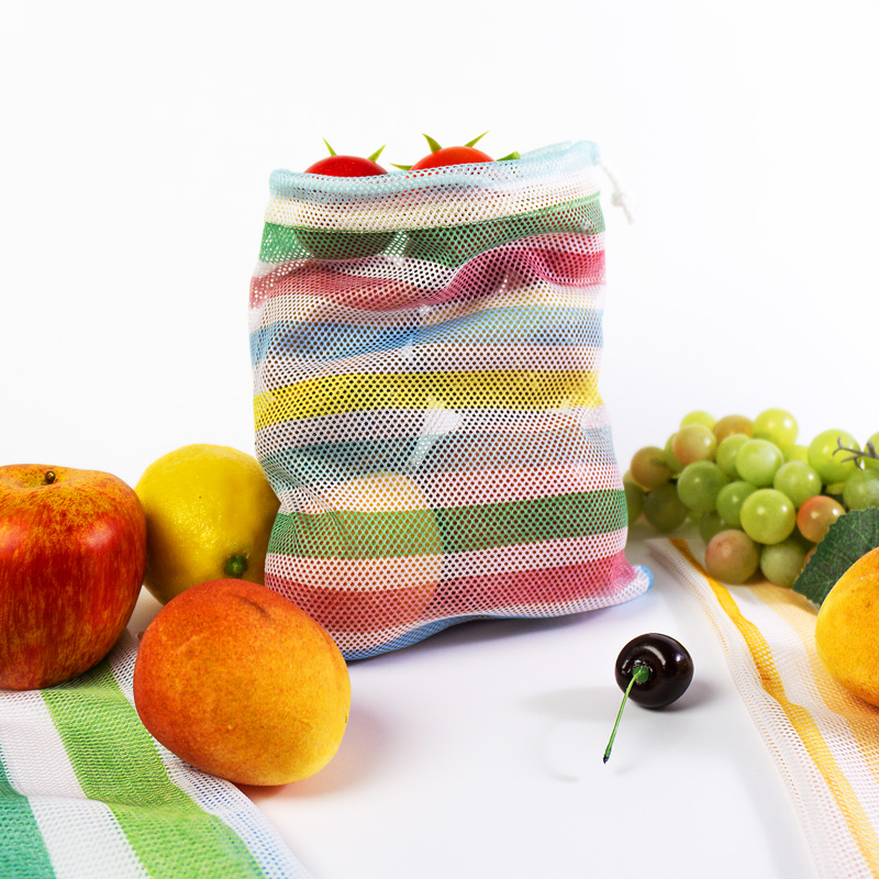 Fruit & veggie bags STRIPES 3er Set 