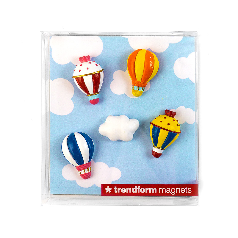 Magnete BALLOON 5er Set multicolor 