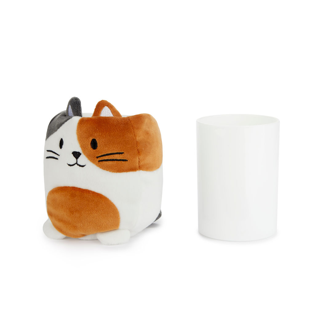 Support-stylo FLUFFY KITTY CALICO 