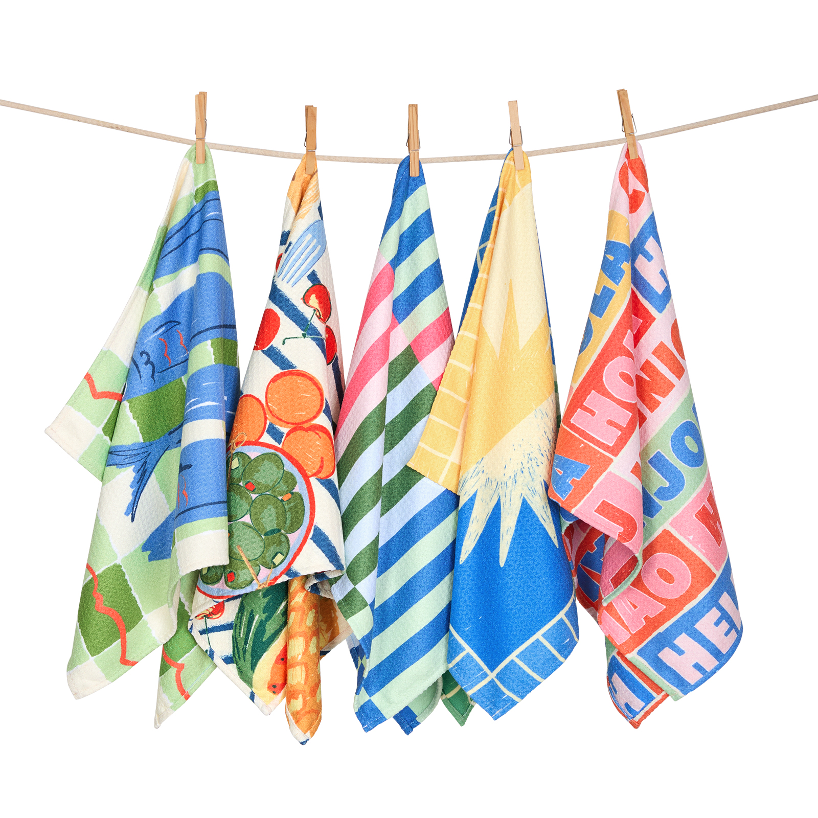 TEA TOWEL Golden Hour
