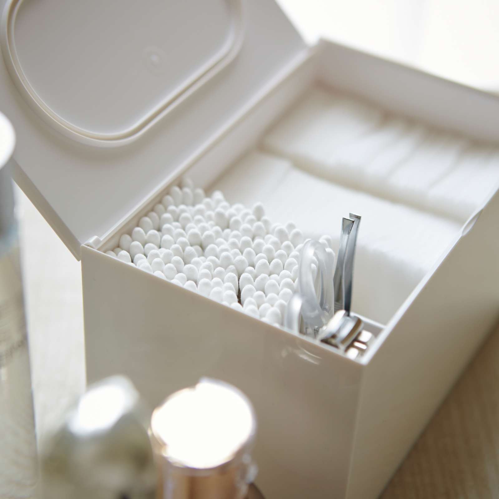 Aufbewahrungsbox VEIL weiss