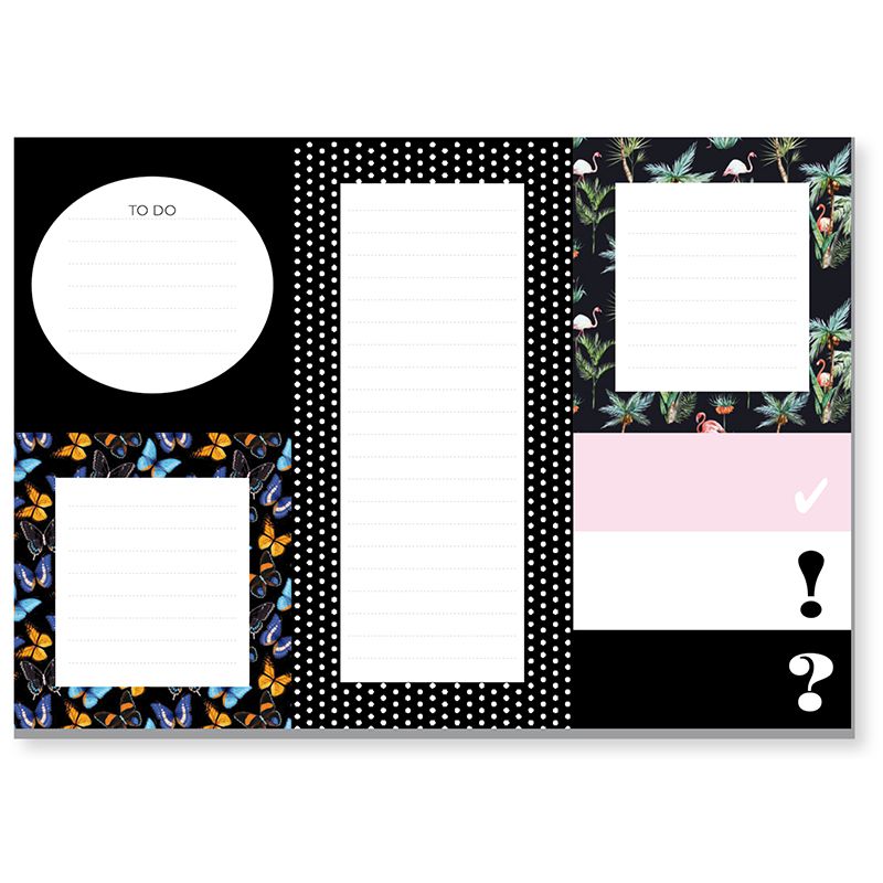 STICKY NOTES schwarz 