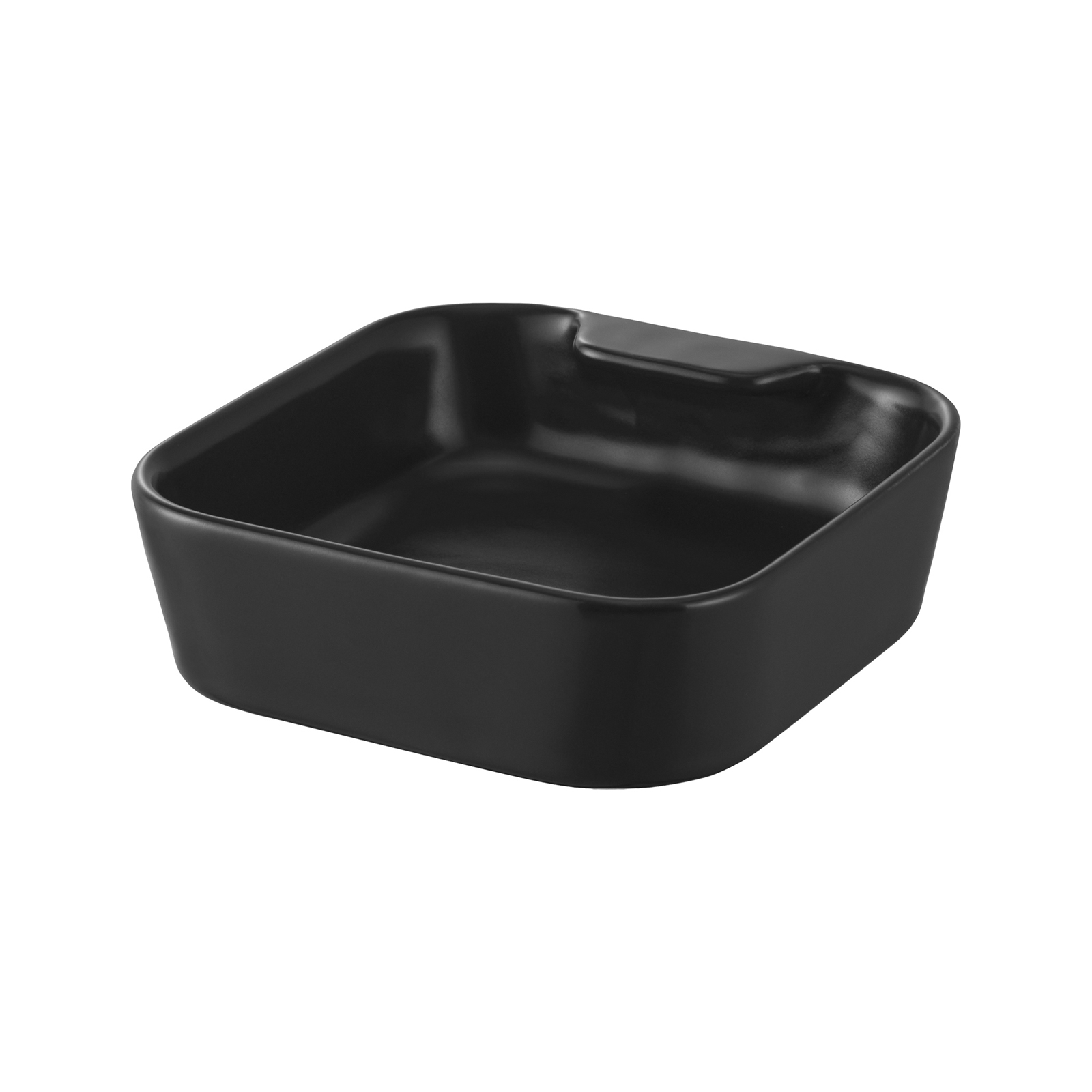 Kochlöffel-Ständer TOWER schwarz, aus Keramik
