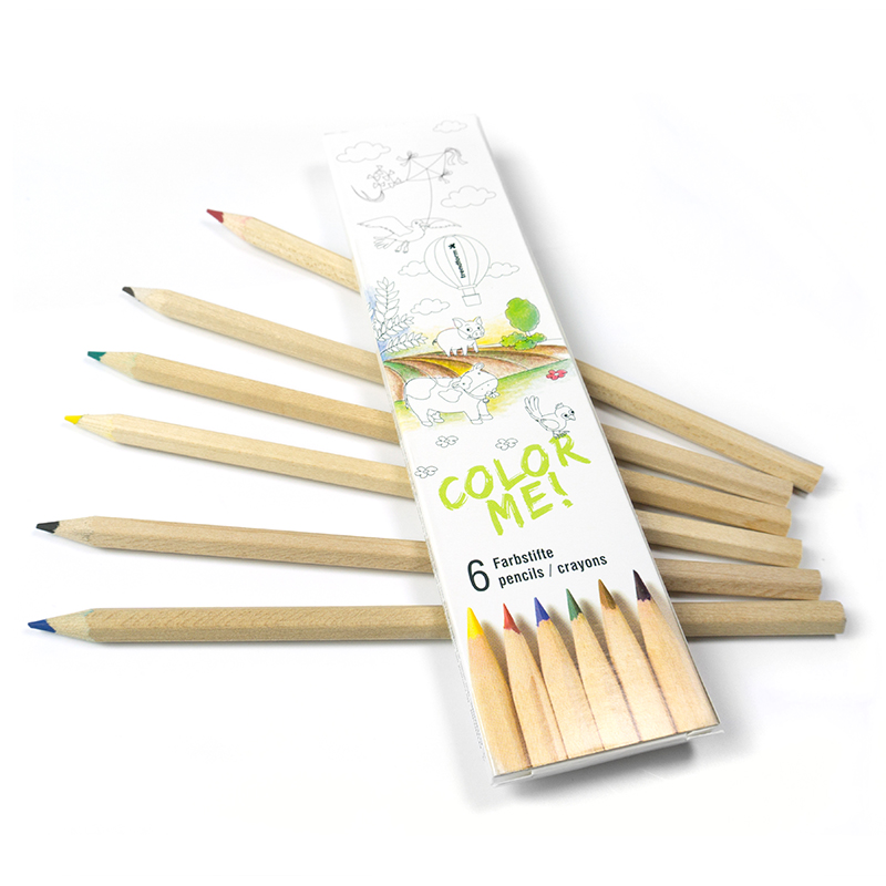 Set de crayons couleur COLOR-ME! 6 pcs. 