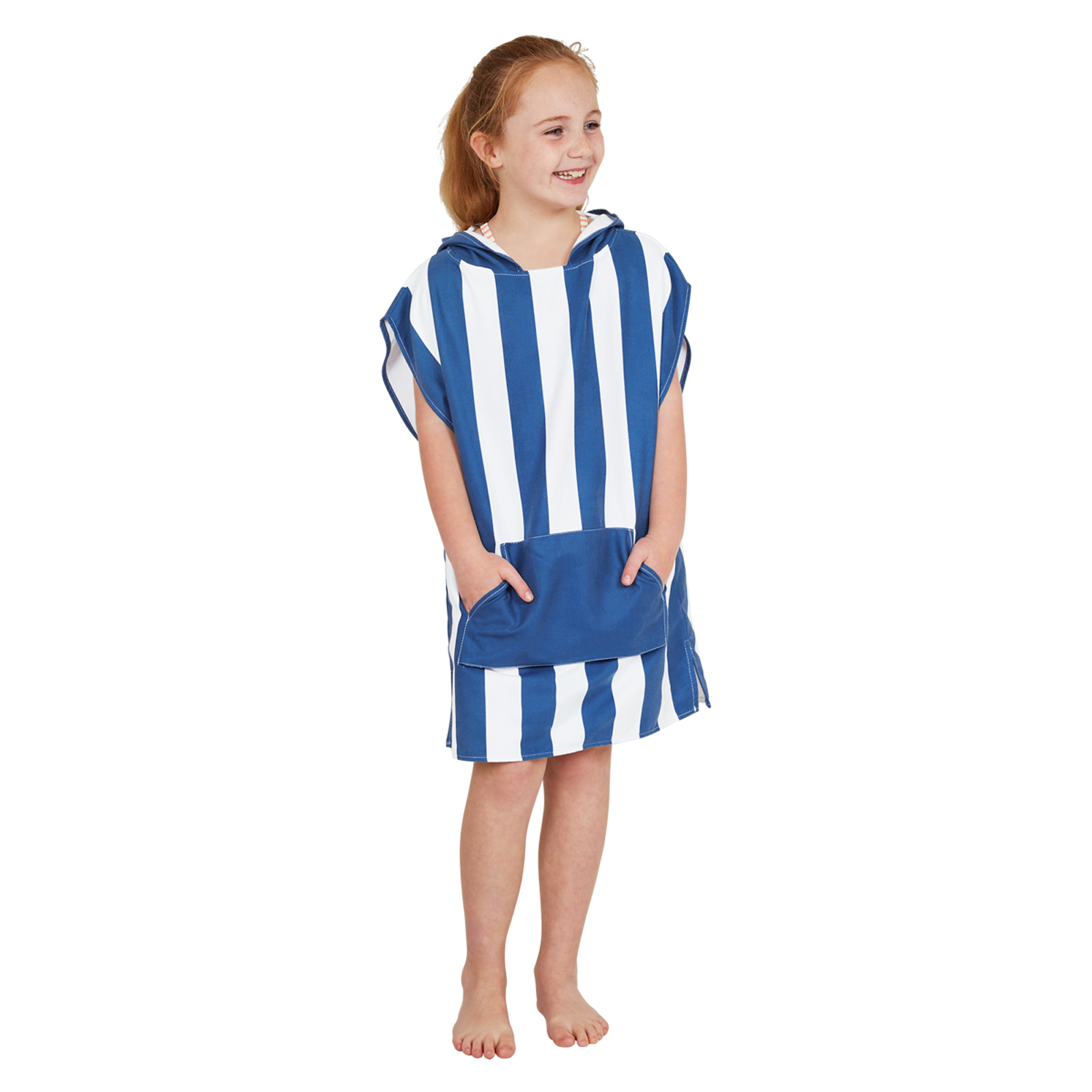 Poncho 3-5 Whitsunday blue