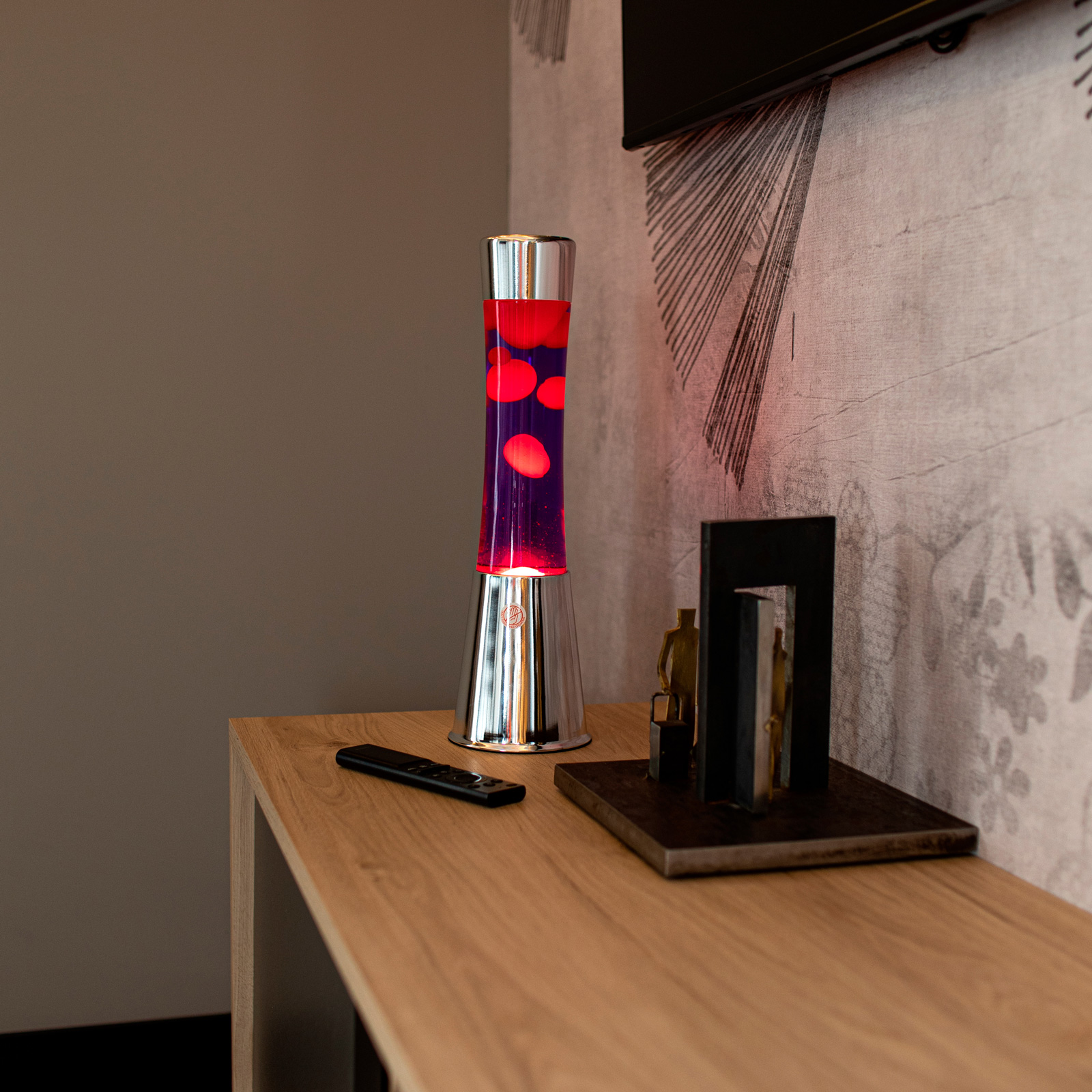 Lava Lamp TOWER purple 