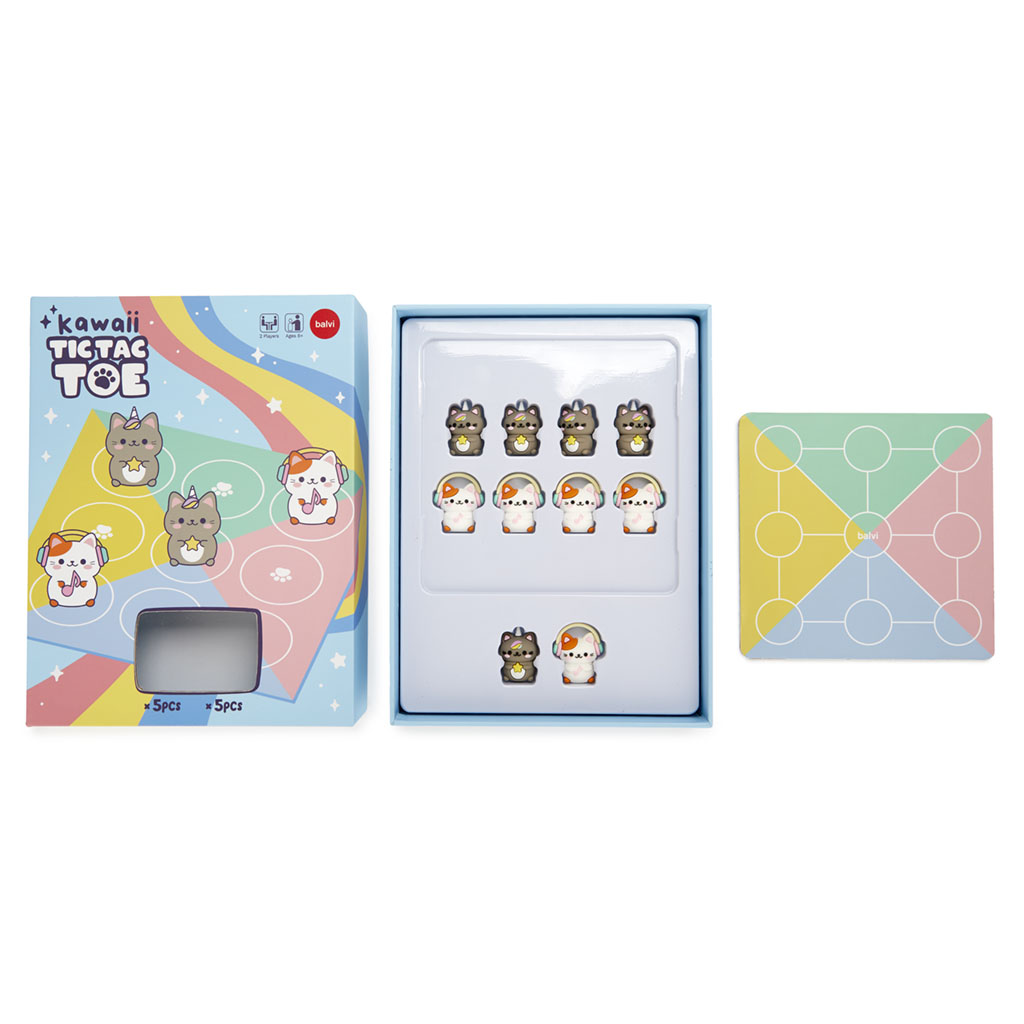 Brettspiel KAWAII TIC TAC TOE 