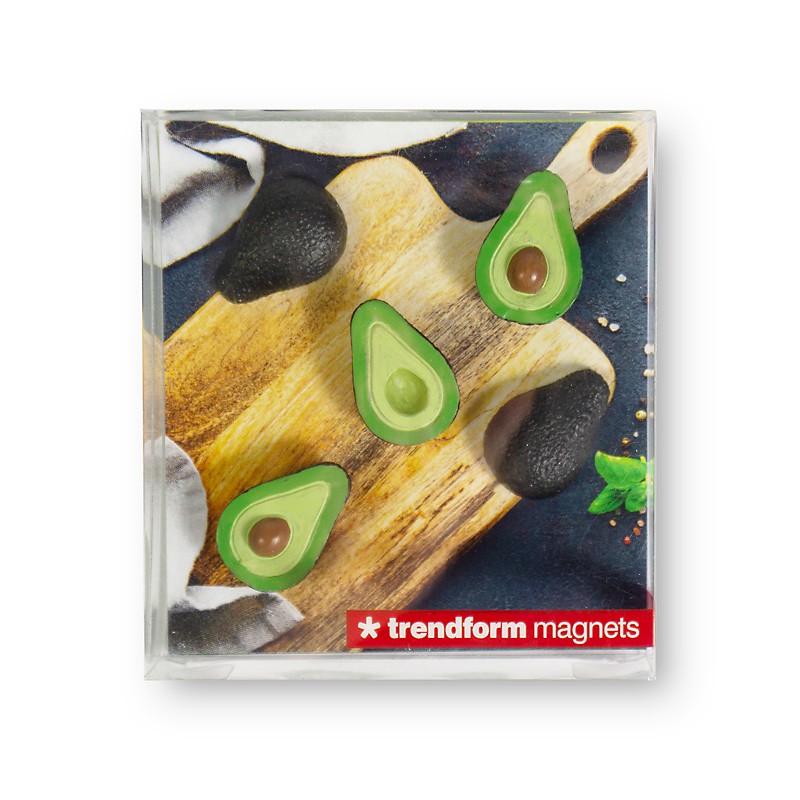 Magnete AVOCADO 5er Set grün 