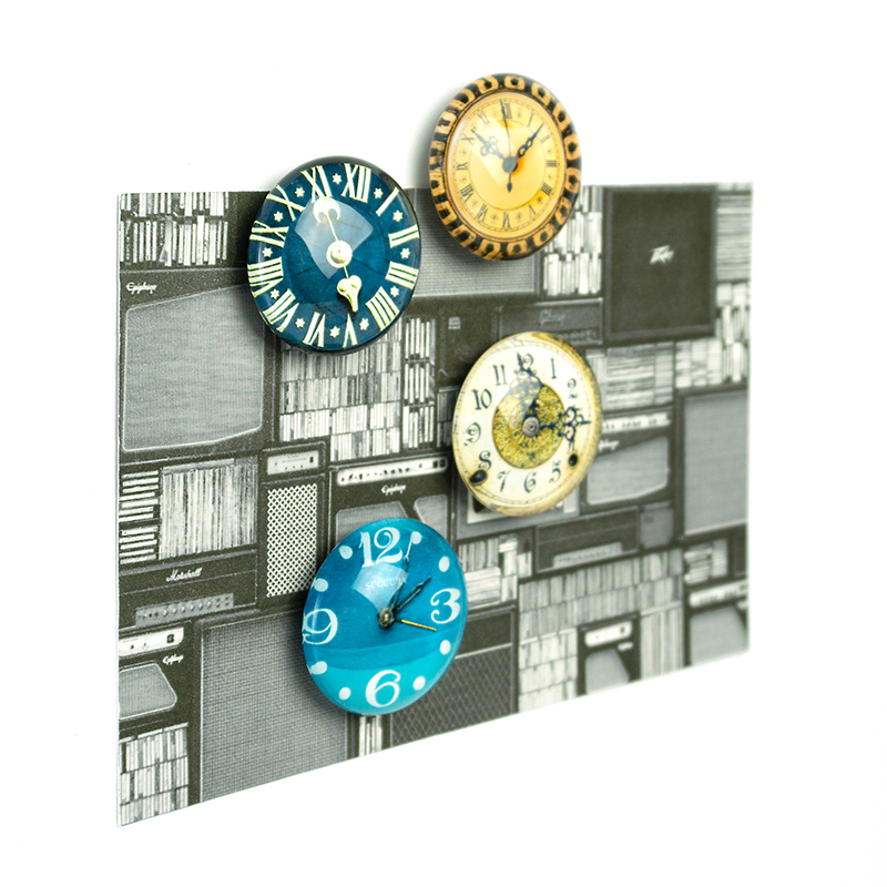 EYE magnets CLOCK set of 4 