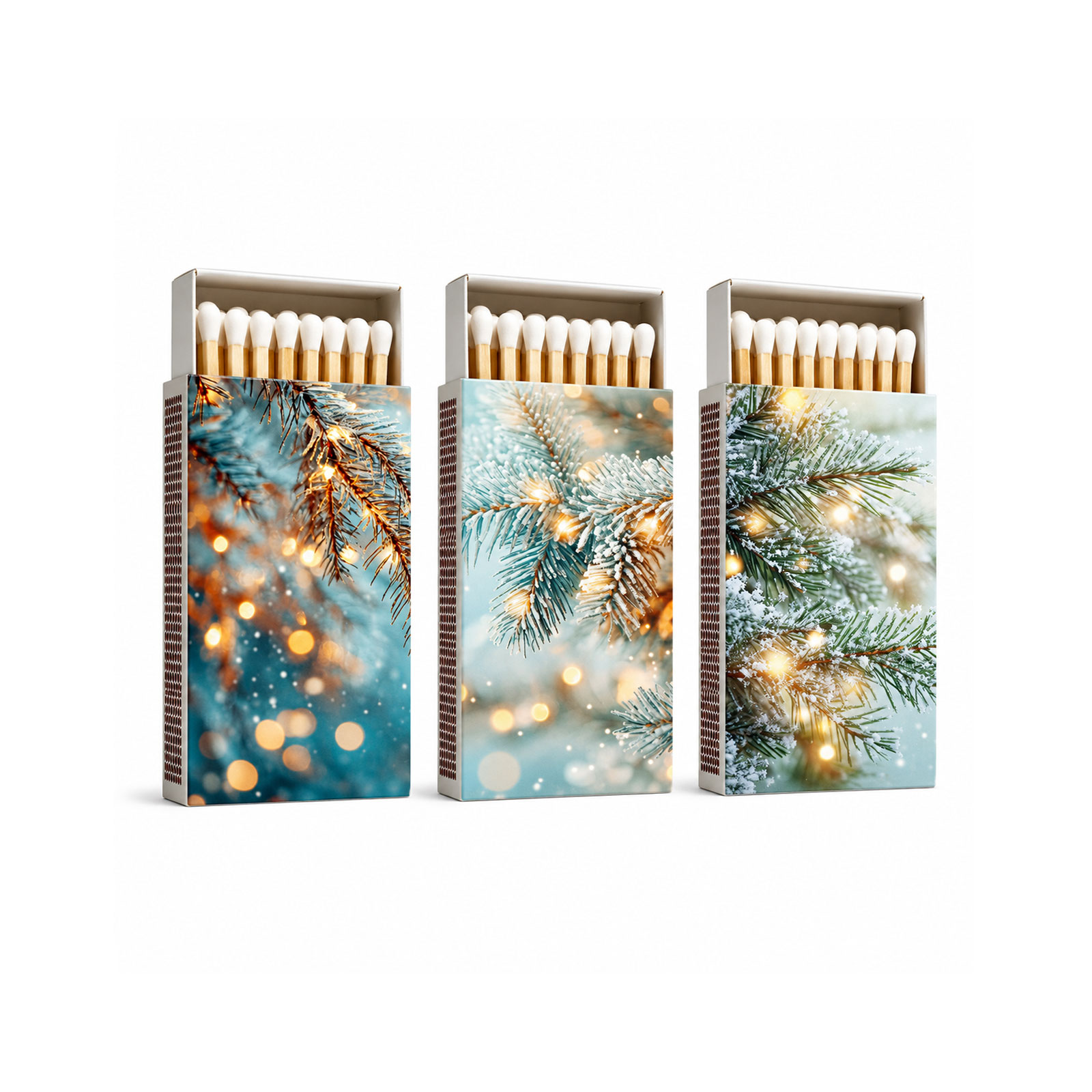 Zündhölzer SPARKLING LIGHTS 3er Set Inhalt ca. 45 Stk./Pack