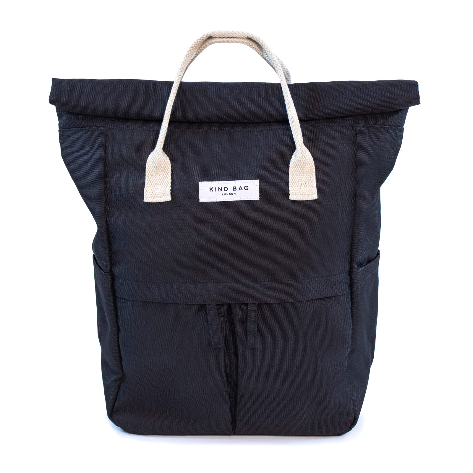 Medium Backpack Pebble Black 