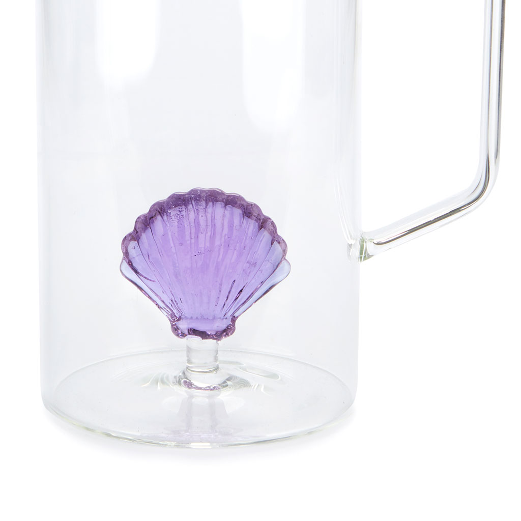 Jarre en verre ATLANTIS SHELL 1.3 l, lila borosilicate