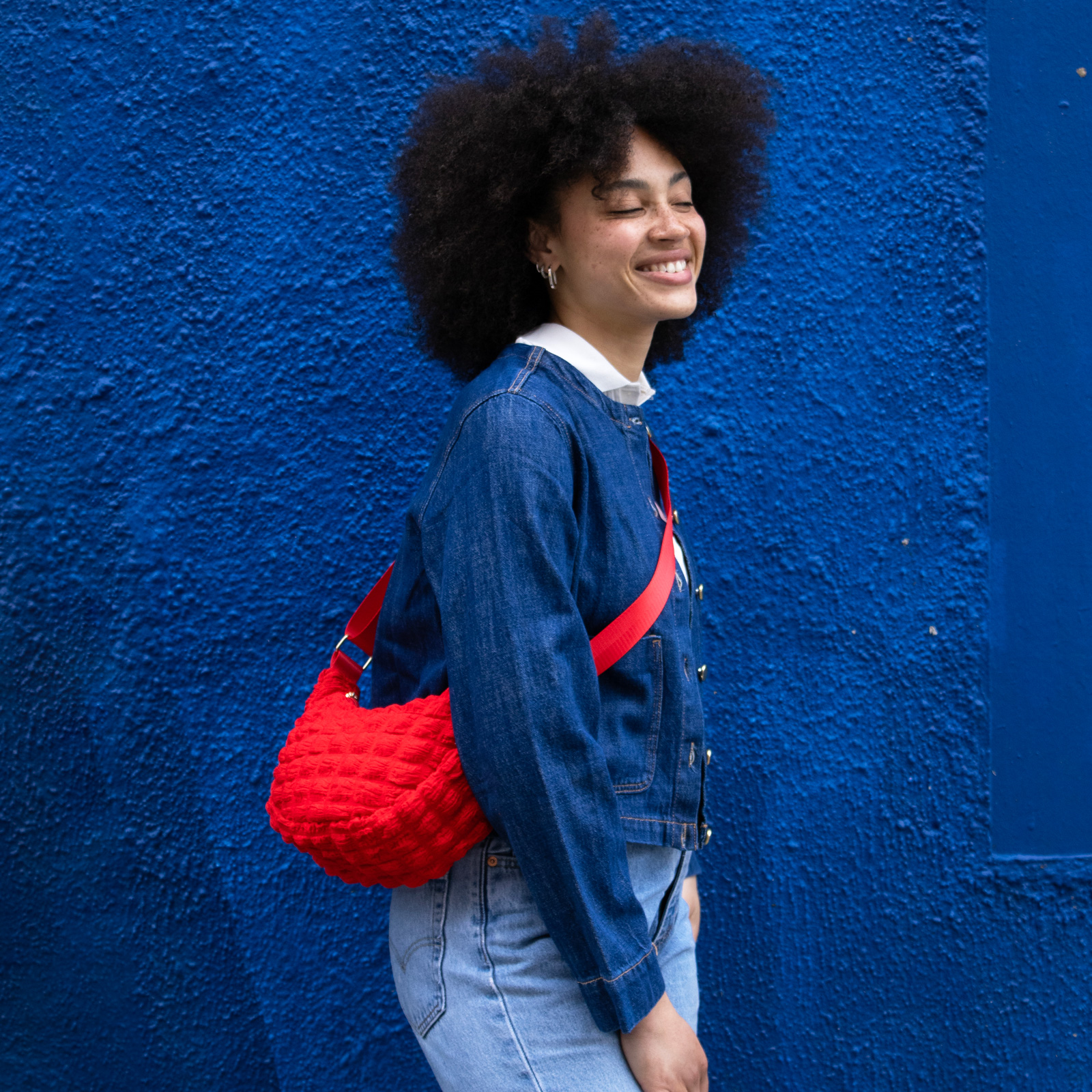 Cross Body Bag Red 