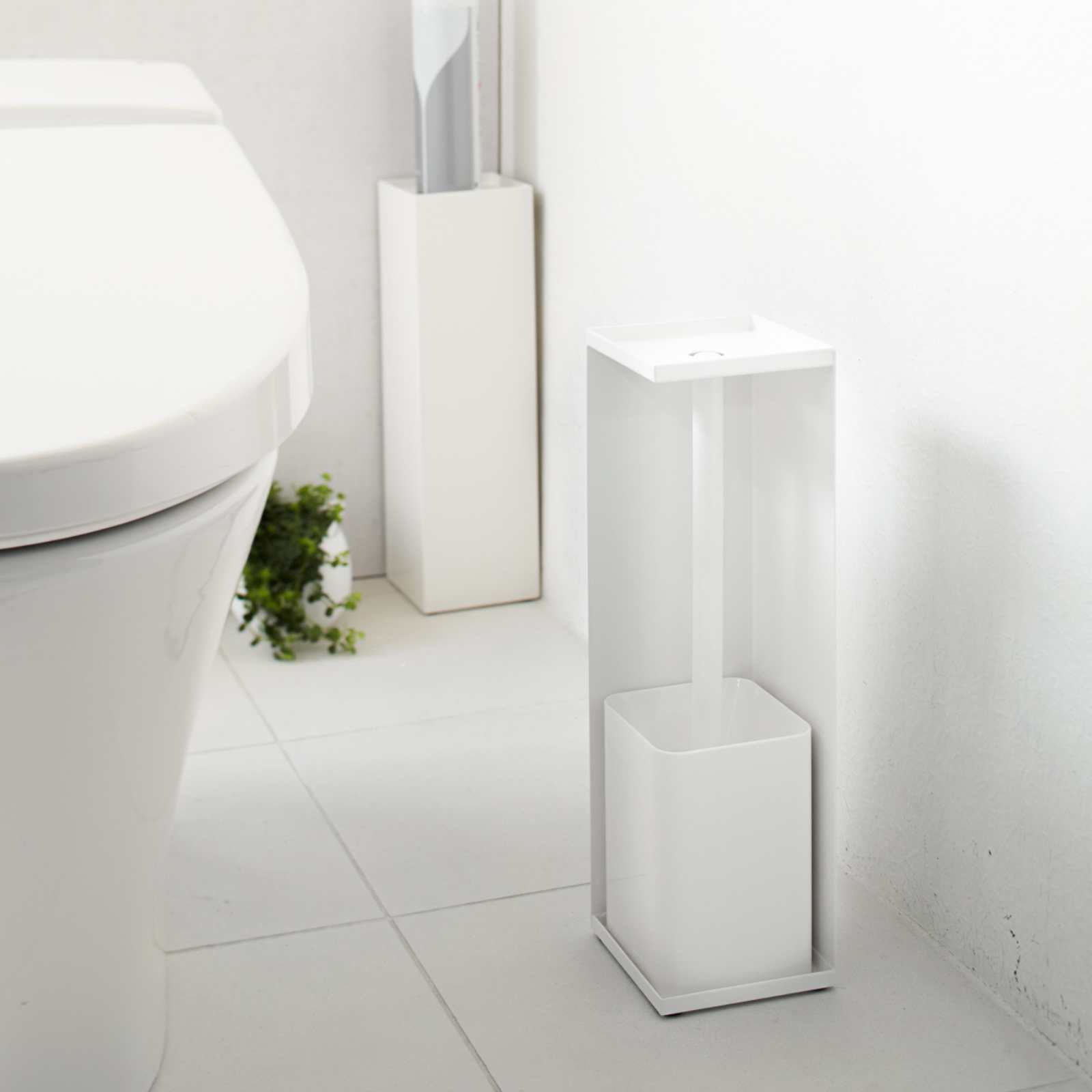 Toilettenpapierspender TOWER weiss 