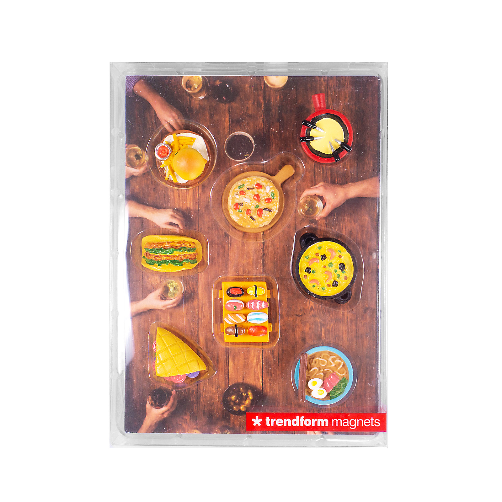 Magnete WORLD FOOD 8er Set multicolor
