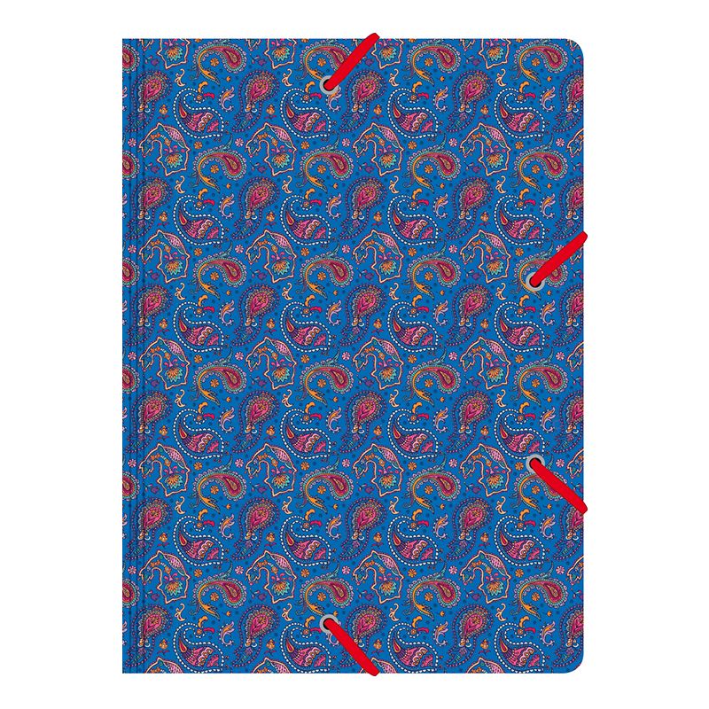 Sammelmappe Deluxe PAISLEY blau 