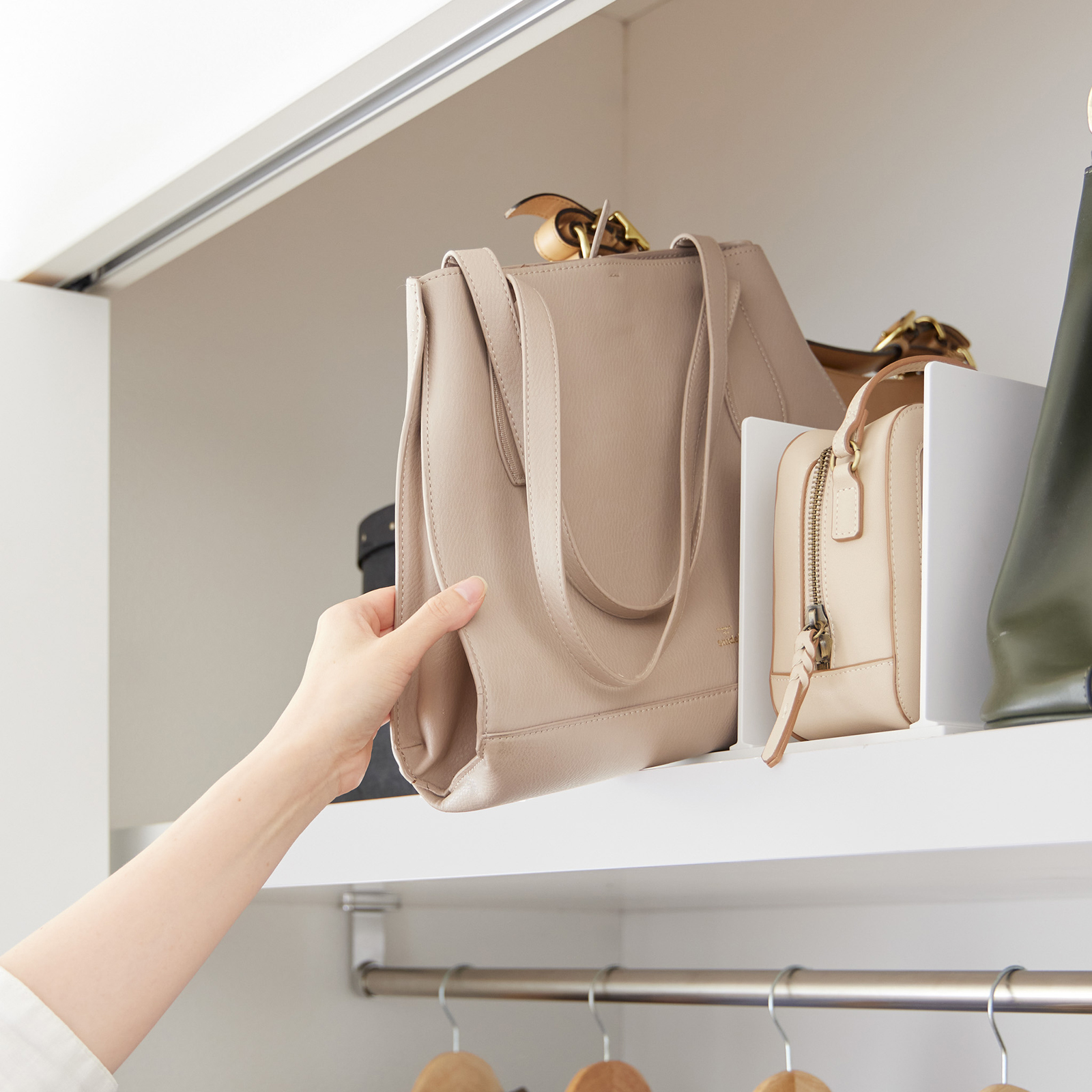 Organisateur réglable pour sacs TOWER blanc