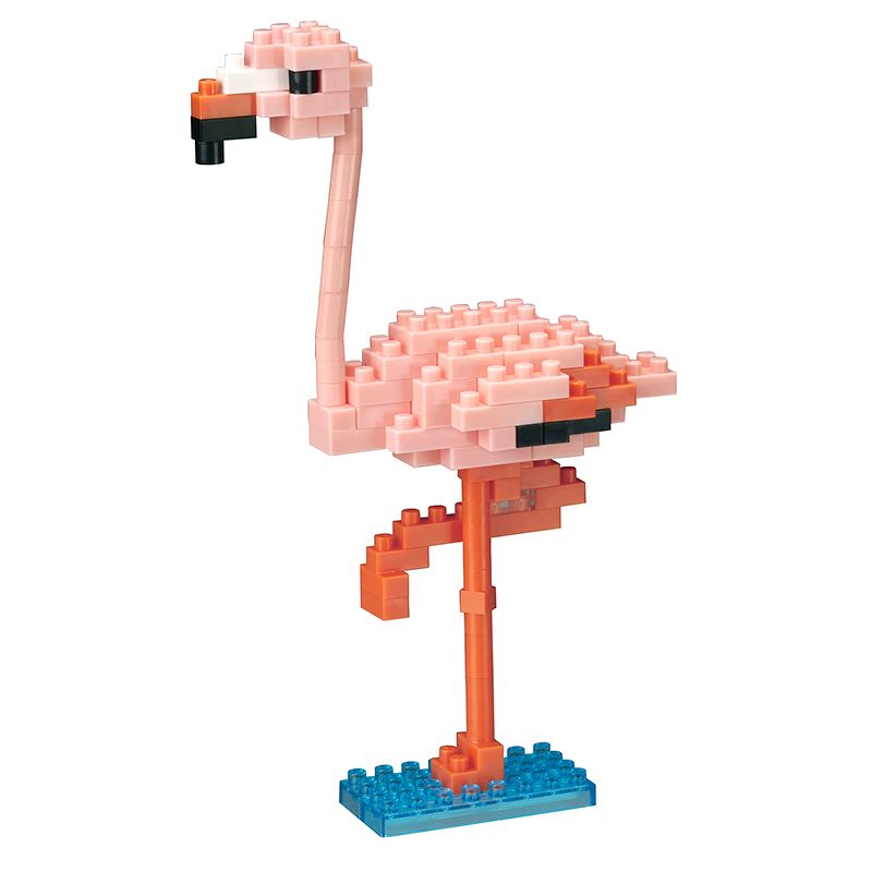 Mini NANOBLOCK Greater Flamingo 2 