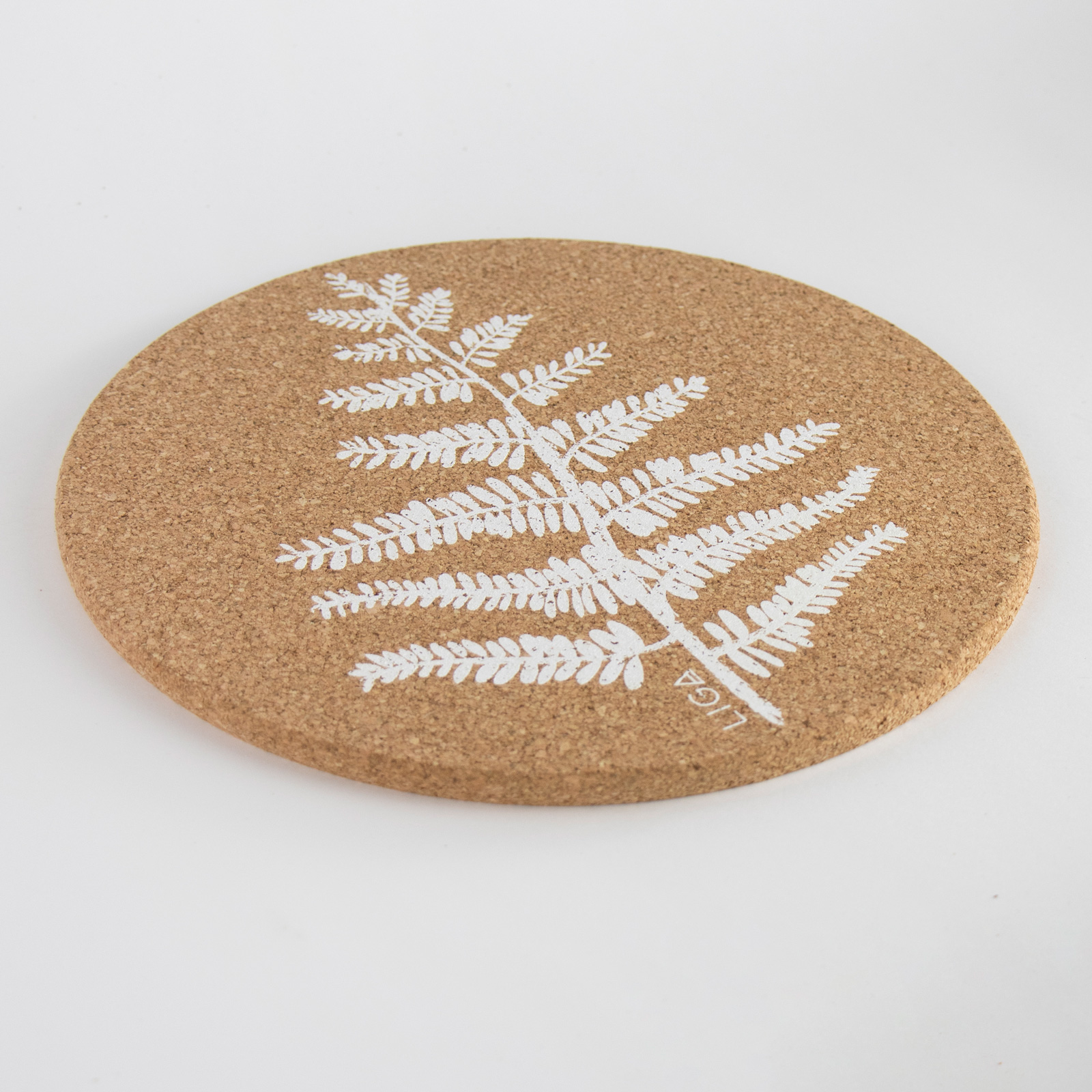 Set de table/dessous-plat CORK FERN Ø25cm