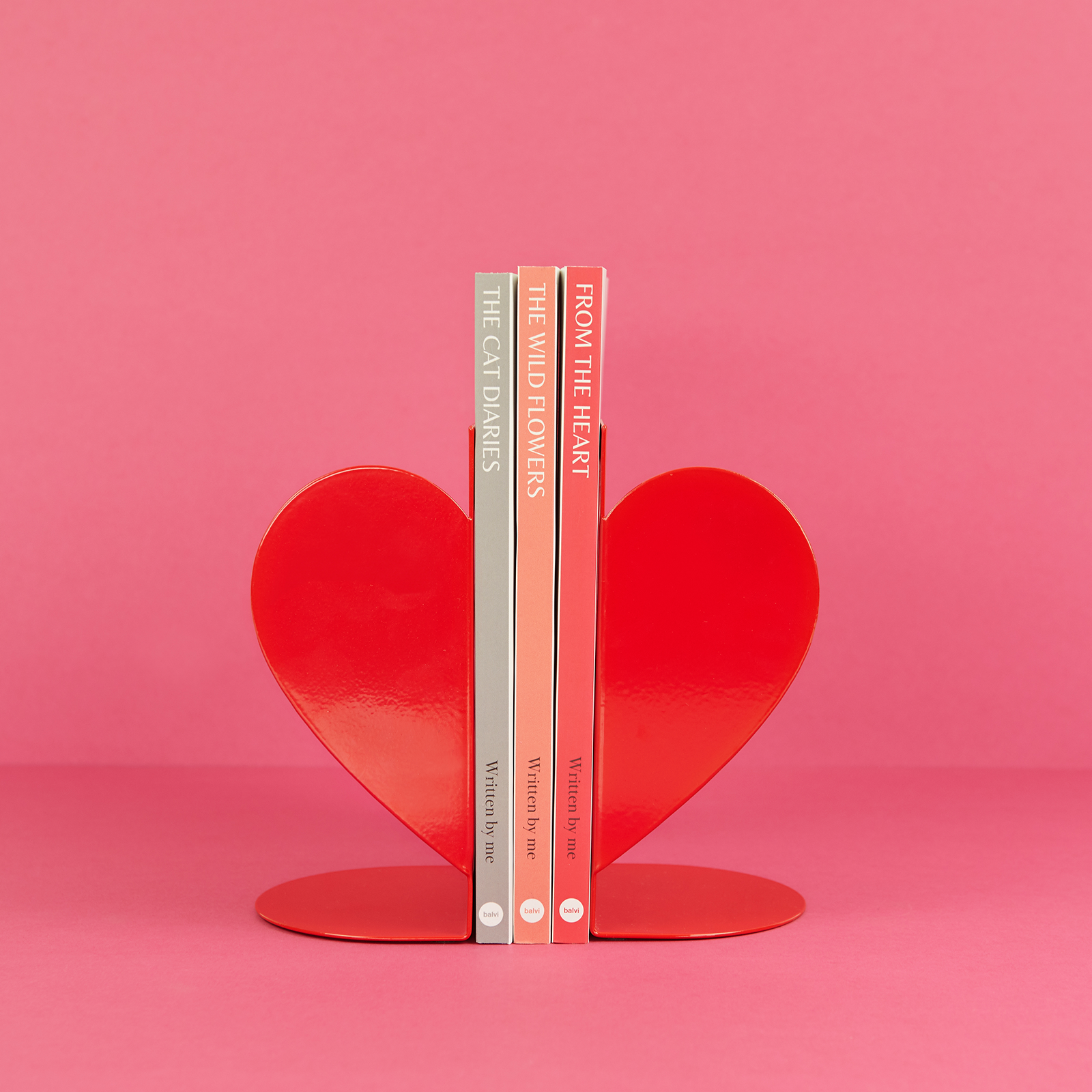 Buchstütze LOVE red