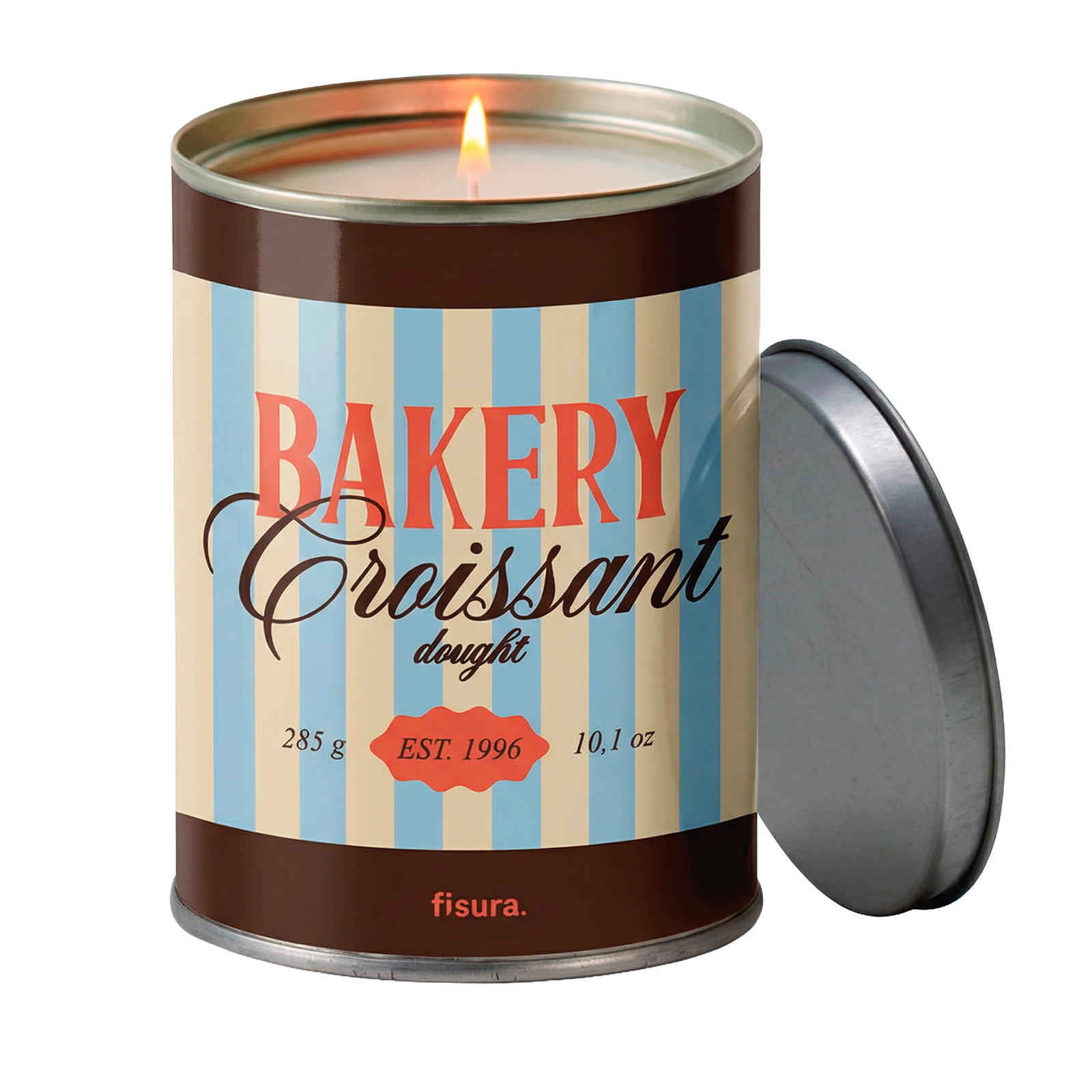 Metal candle CROISSANT bakery croissant dought