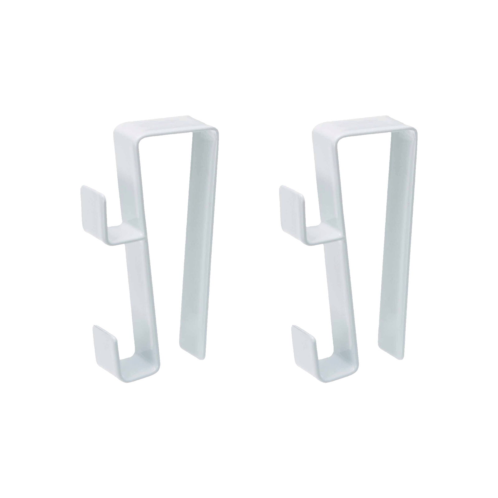 Crochet de porte TOWER blanc, set de 2