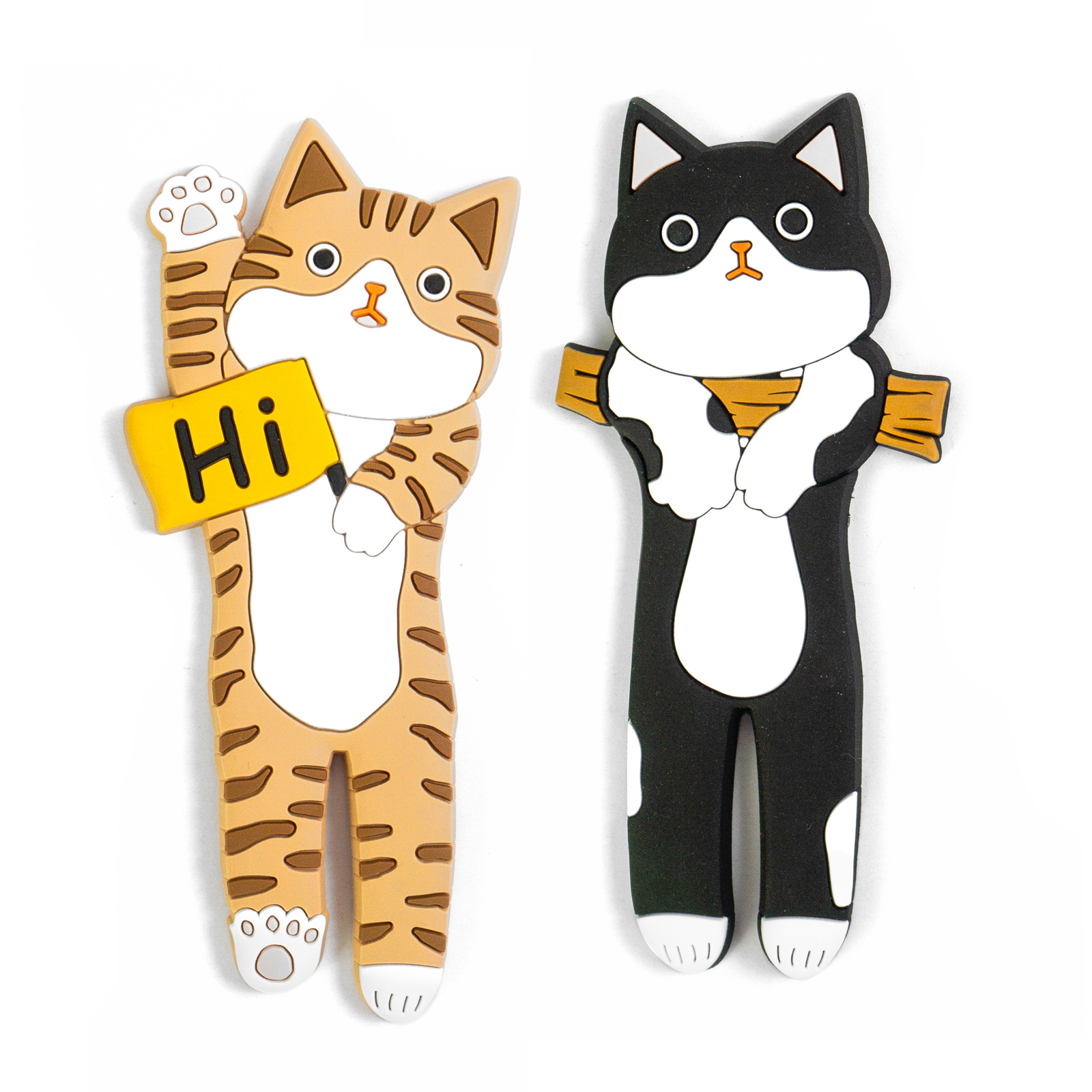 Magnetic hook KITTY CAT 2 set of 2 multicolor 