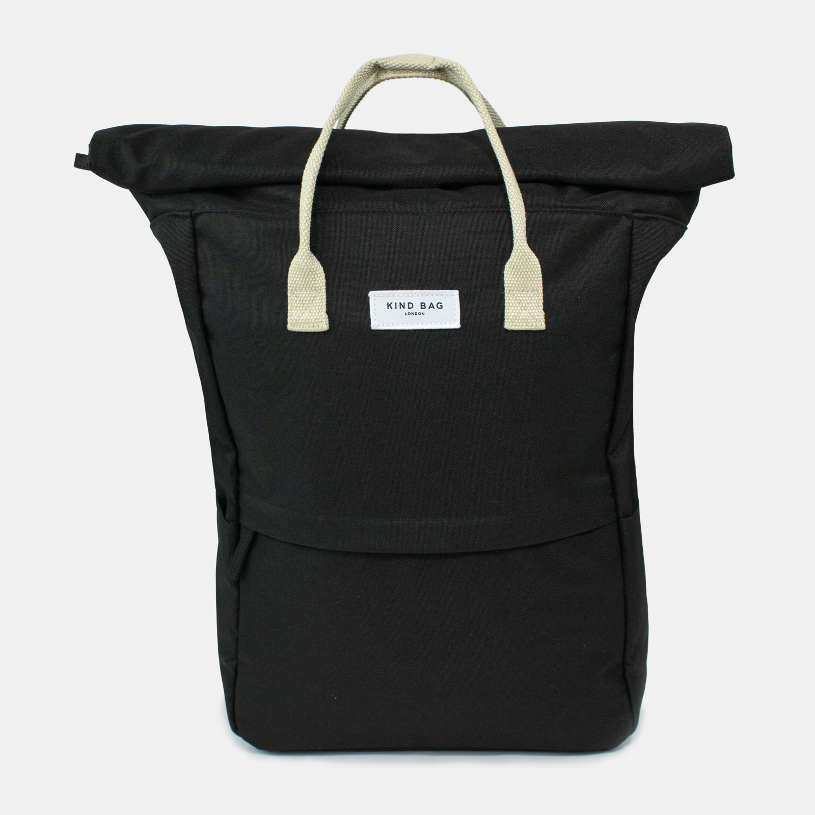 Large Backpack Pebble Black 