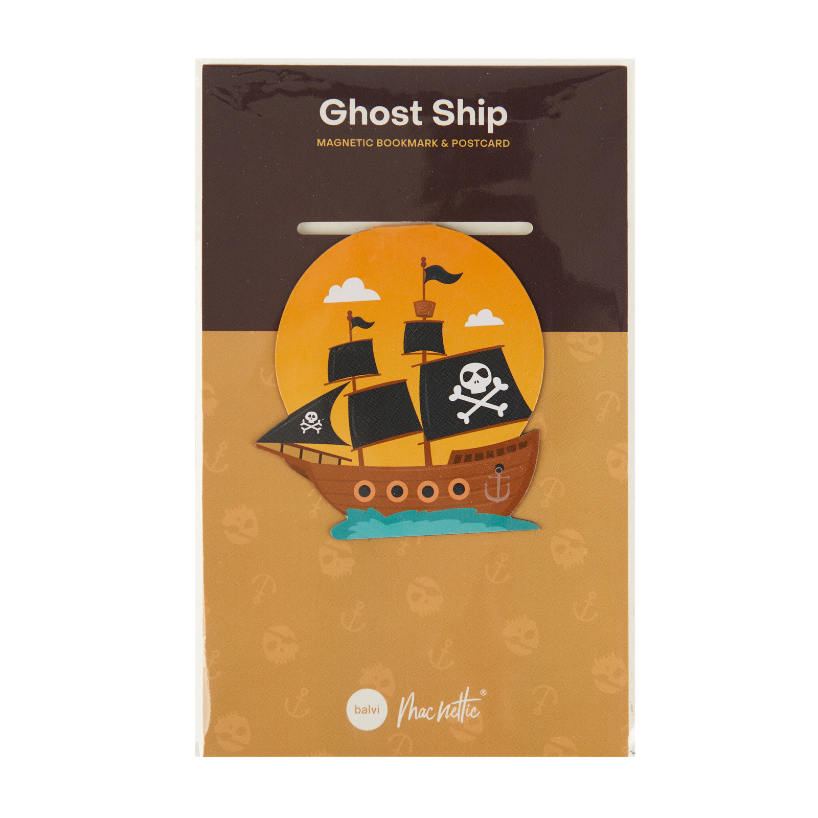 Buchzeichen Macnettic GHOST SHIP
