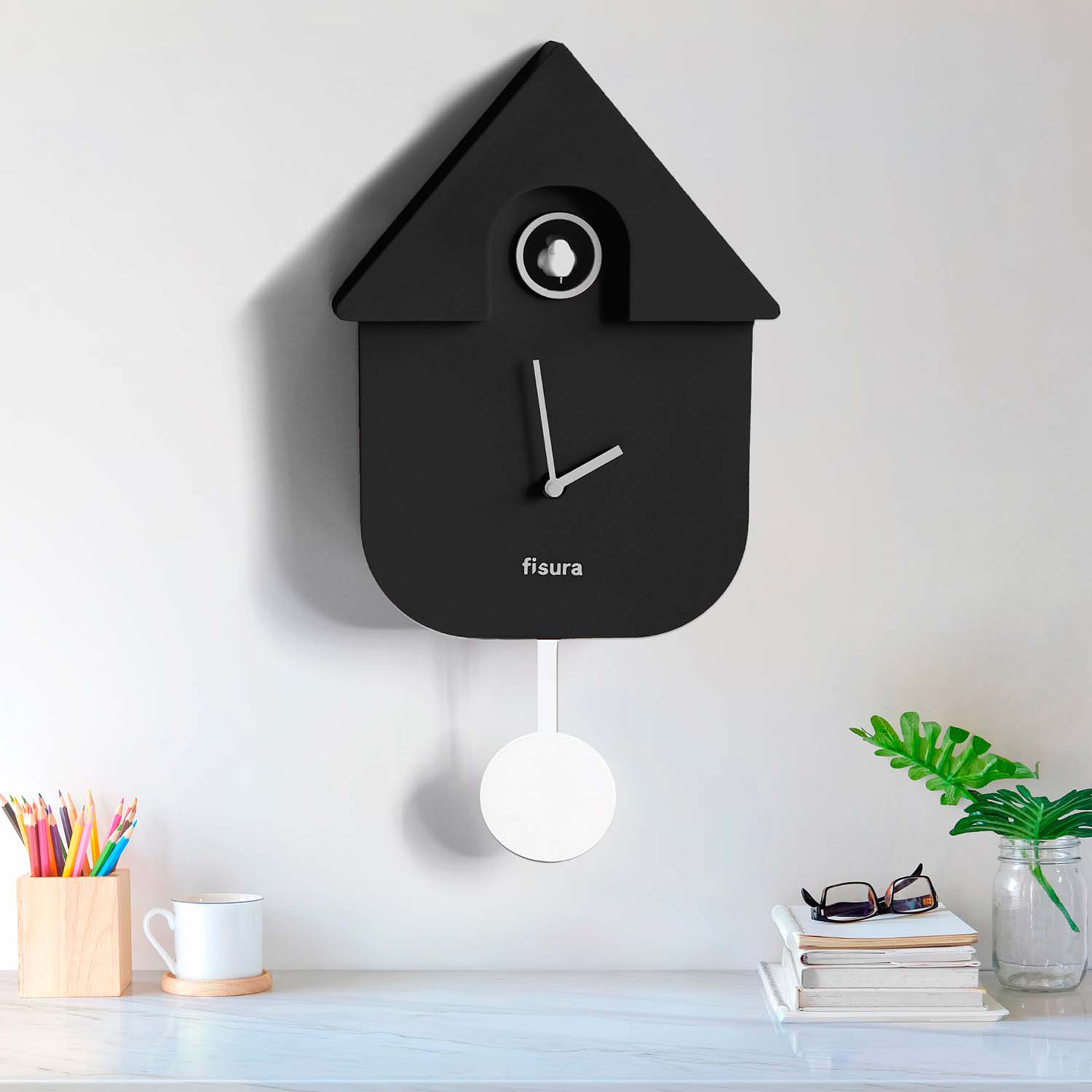 CUCKOO CLOCK - black 