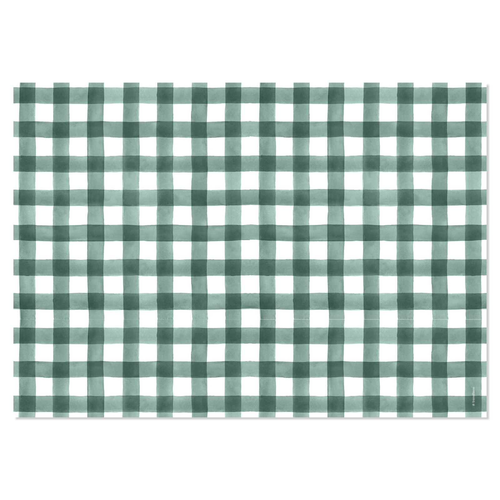 Papiertischset BUFFALO PLAID 4 Sujets à 12 Blatt