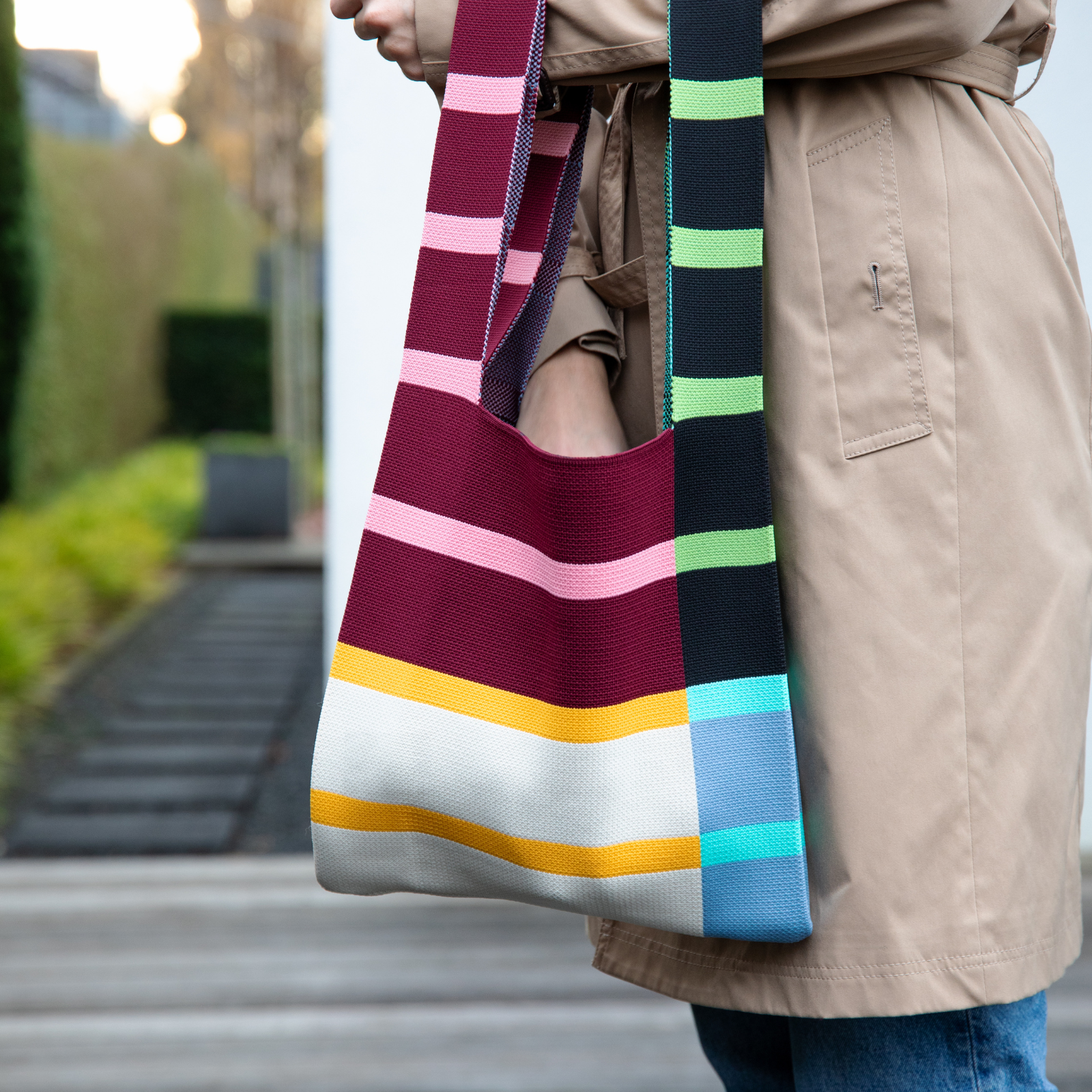 Sac en maille Indigo 