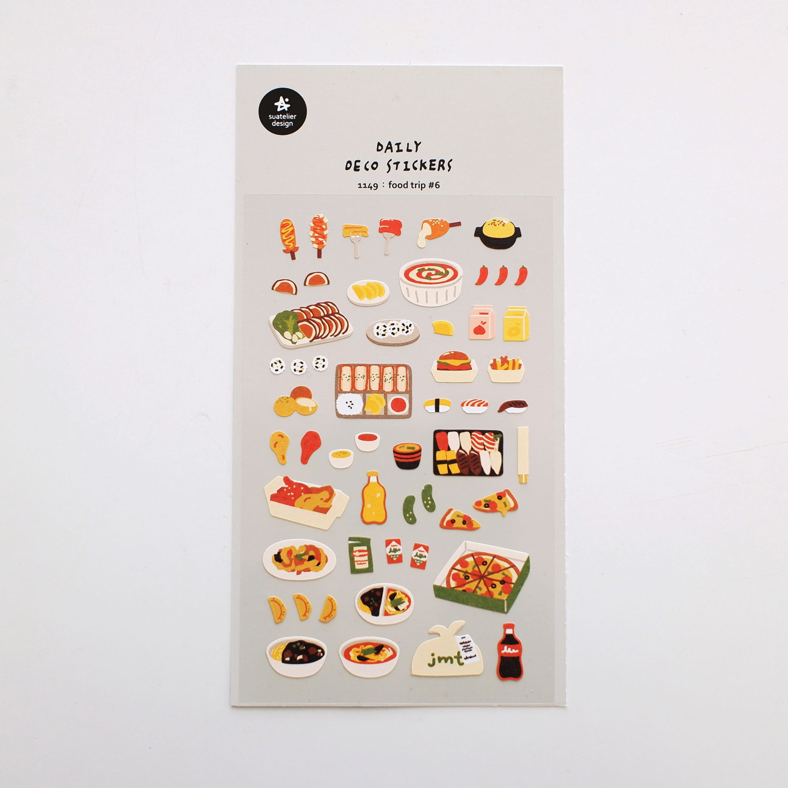 Daily Deco Sticker FOOD TRIP #6