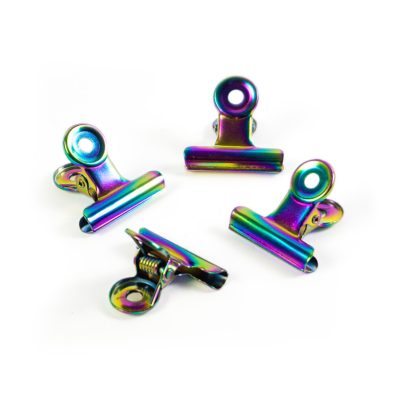 Magnetic clip GRAFFA set of 4 rainbow 