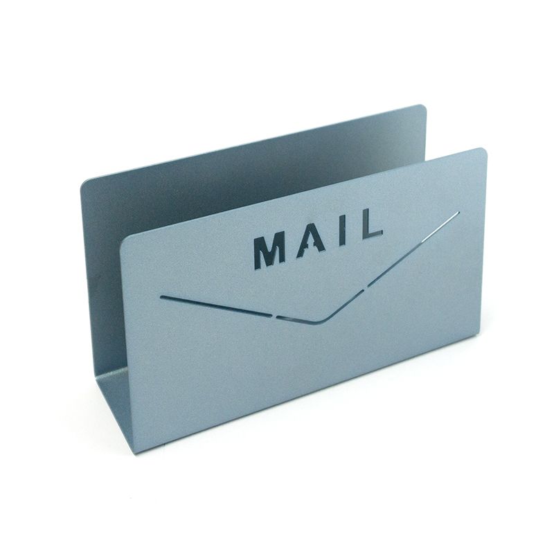 Letter stand MAIL slate blue 