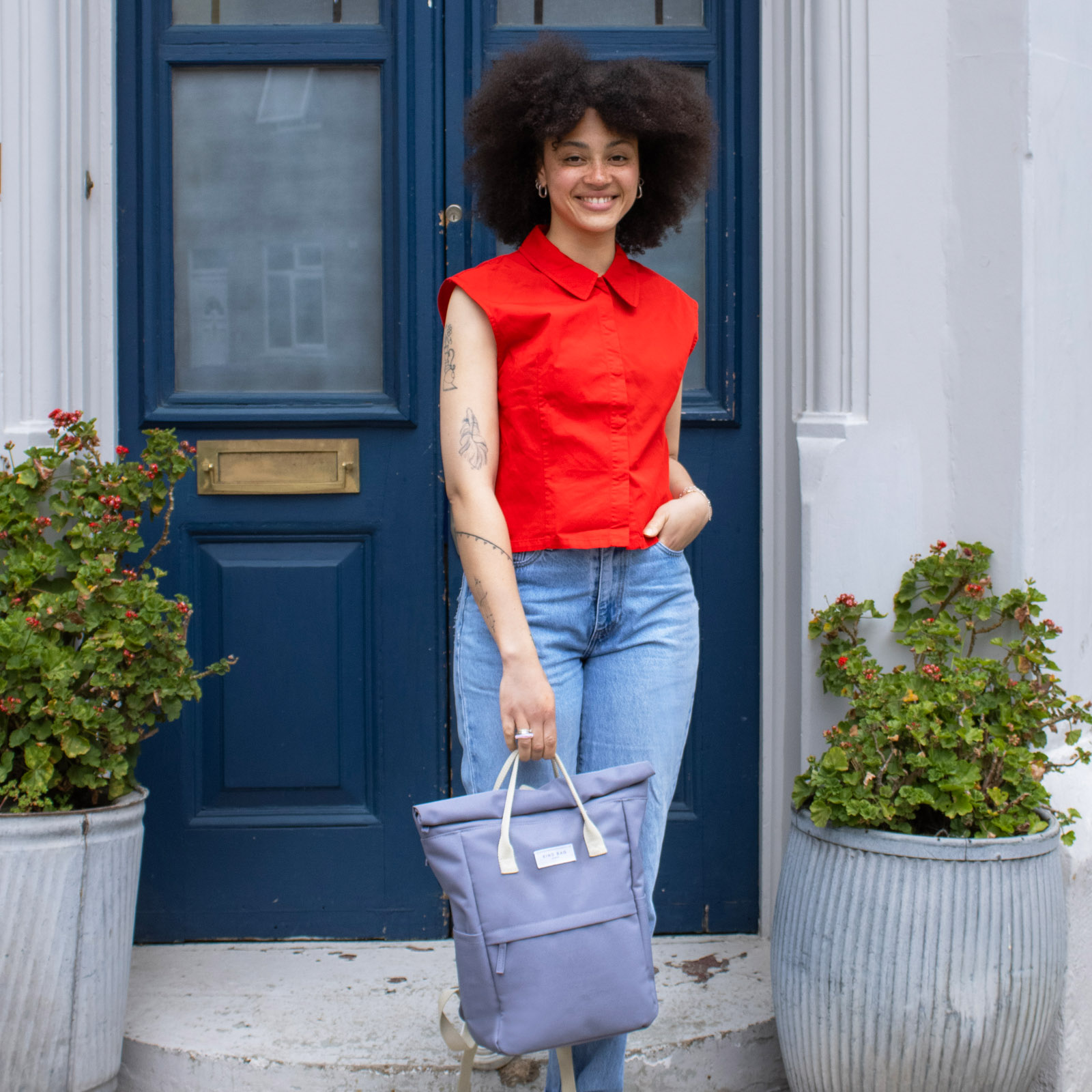 Medium Backpack Slate Grey 