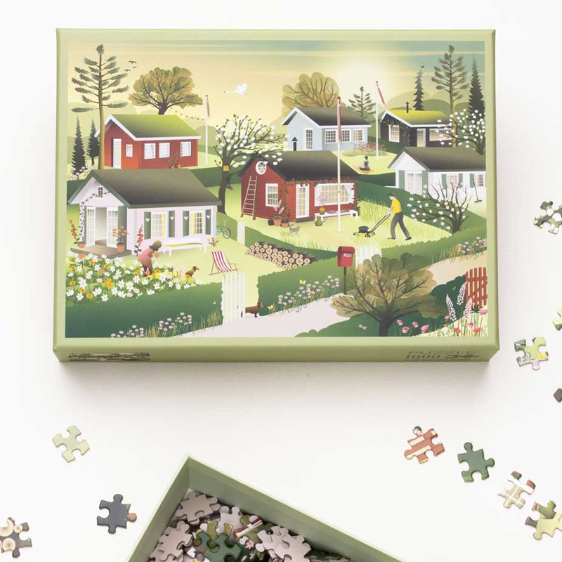 Puzzle 1000 pcs SMALL HOUSES  