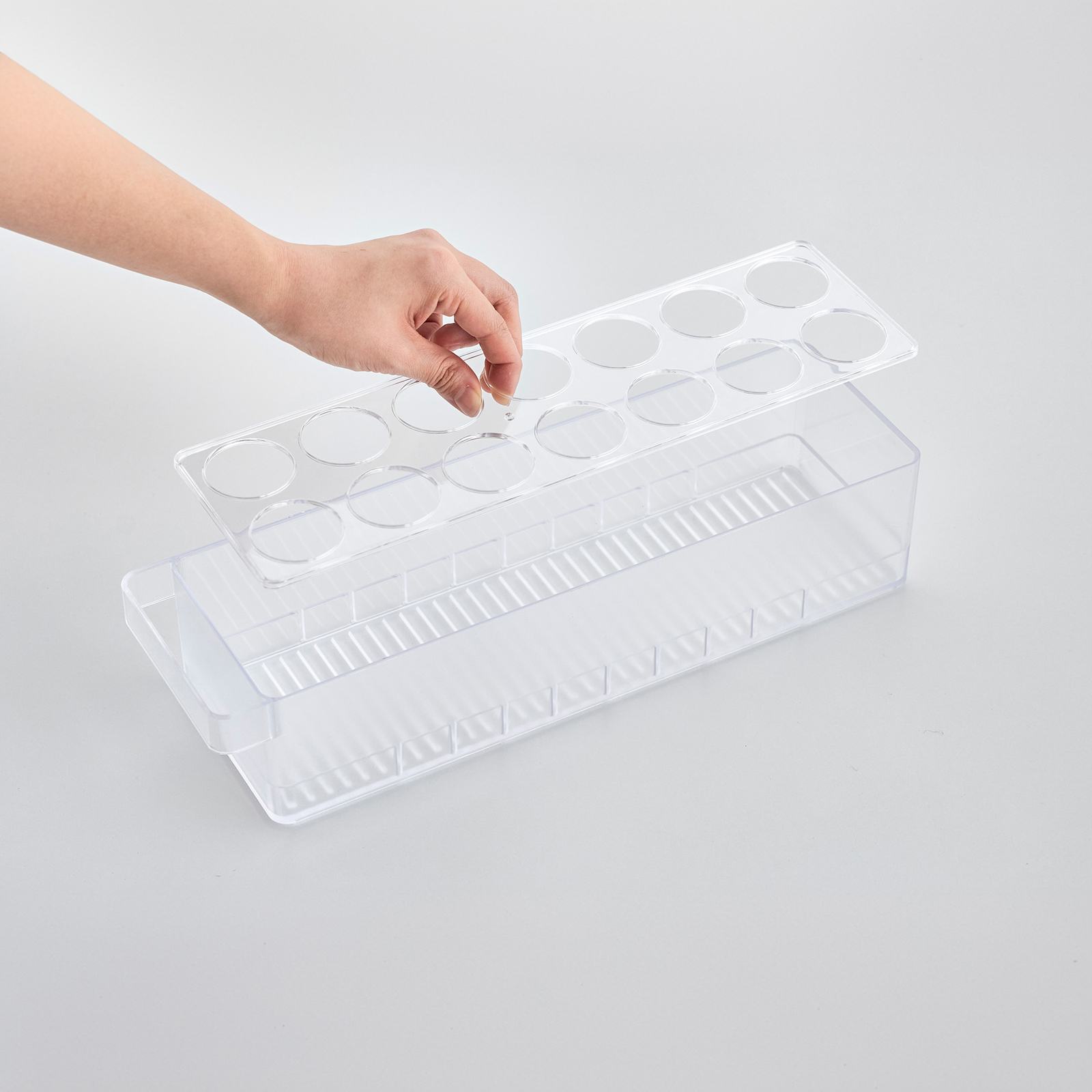 TOWER Rangement des oeufs pour réfrigérateur blanc