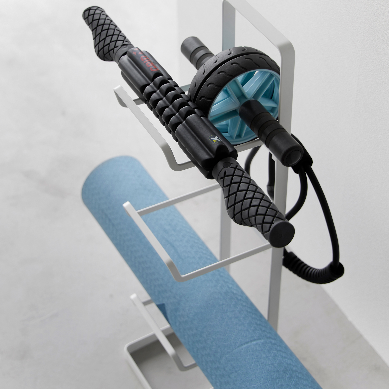 Support d'équipement de fitness TOWER blanc