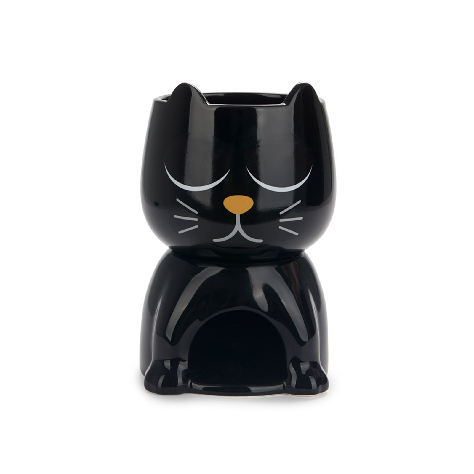 Schokoladenfondue-Set WAKE CAT schwarz 